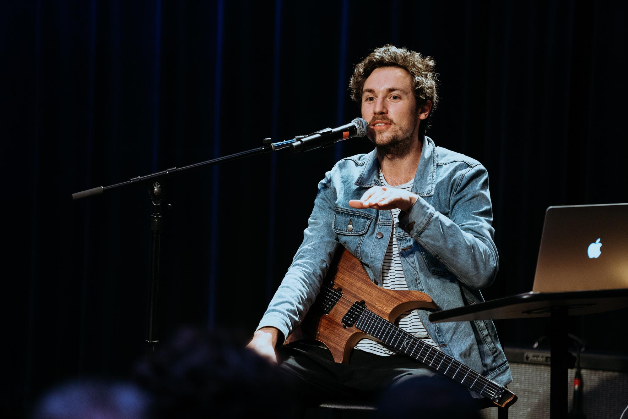 Plini Talks New Sounds with Young Guitarists Berklee